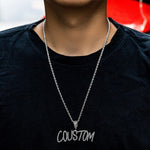 CUSTOM VARSITY NAME NECKLACE