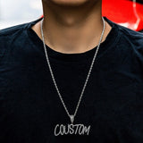 CUSTOM VARSITY NAME NECKLACE