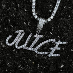 Custom Paint Font Name Necklace