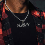 Custom Paint Font Name Necklace